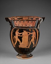 Attic Red-Figure Column Krater, about 450 BC. Creator: Florence Painter.