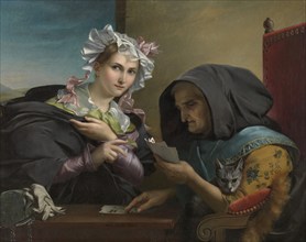 The Fortune Teller, 1828. Creator: Marie Adelaïde Kindt.