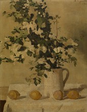 Flowers and Lemons, 1900. Creator: Albéric Coppieters.