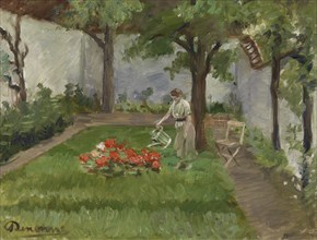 My Garden, early 20th century. Creator: Alex Denonne.