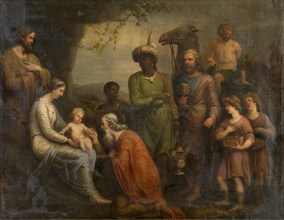 The Adoration of the Magi, 1788. Creator: Andries Lens.