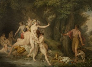 Diana and Actaeon, late 18th-early 19th century. Creator: Andries Lens.