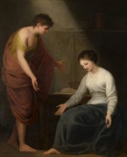 The Annunciation, late 18th-early 19th century. Creator: Andries Lens.