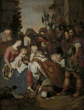 The Adoration of the Magi, early-mid 17th century. Creator: Artus Wolfordt.