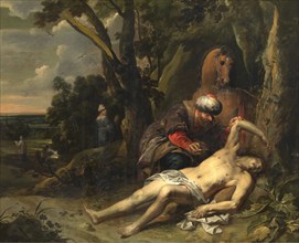 The Good Samaritan, 1647. Creator: Balthasar van Cortbemde.