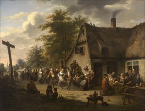 Flemish Kermis, 1849. Creator: Karel Ferdinand Venneman.