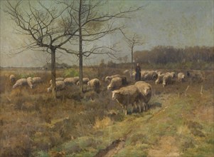 A Sunny Day in March, late 19th-early 20th century. Creator: Cornelis Van Leemputten.