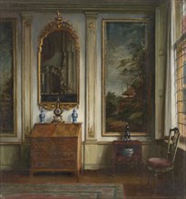 Interior of the Frans Hals Museum, late 19th-early 20th century. Creator: Dolf Vanroy.