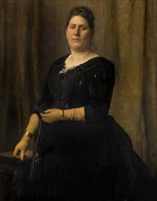 Madame Spée, 1890. Creator: Edouard De Jans.