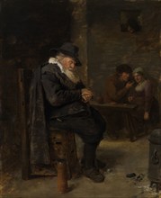 An Old Man in a Tavern, 1632-1635. Creator: Adriaen Brouwer.