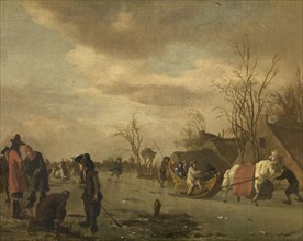 Winter Pleasures, 1662. Creator: Adriaen van de Velde.