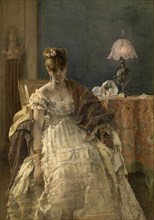 Desperate, late 19th century? Creator: Alfred Stevens.