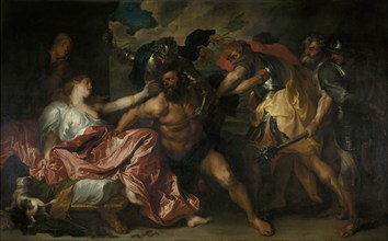 Samson and Delilah, c1630s. Creator: Anthony van Dyck.