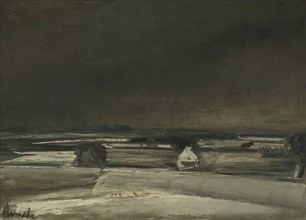 Snow Landscape, 1929. Creator: Constant Permeke.