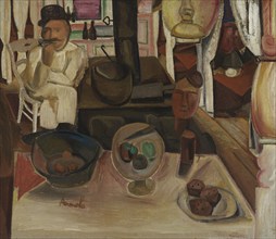 Pastry Stall, 1922. Creator: Constant Permeke.