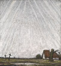 Heaven Weeping upon the Rubble, c1900-1920. Creator: Jakob Smits.