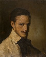 The Painter William A. Sherwood, c1900s. Creator: Jakob Smits.