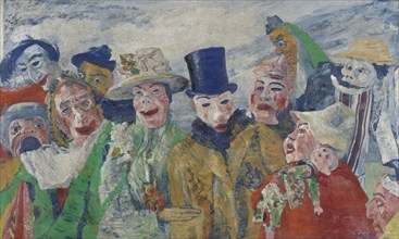 The Intrigue, 1890. Creator: James Ensor.