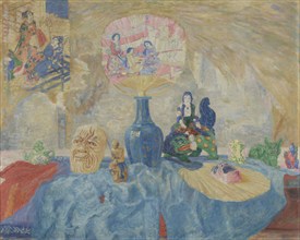 Still Life with Chinoiseries, 1906. Creator: James Ensor.