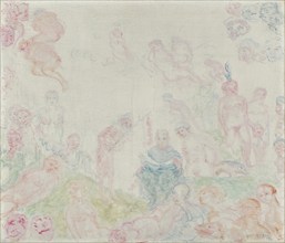 The Temptation of Saint Anthony the Great, 1927. Creator: James Ensor.