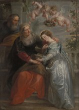 The Education of Mary, 1630-1635. Creator: Peter Paul Rubens.