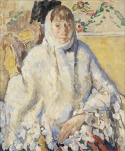 The Sick Woman with the White Shawl, 1912. Creator: Rik Wouters.