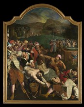 The Martyrdom of Saint Crispin and Saint Crispinian, c1570-1590s. Creator: Ambrosius Francken I.