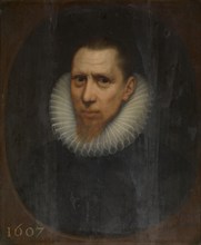 Portrait of a Man, 1607. Creator: Anon.