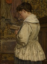 Woman Reading, 1872. Creator: Henri Jean Augustin de Braekeleer.