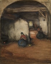 Interior, 1900. Creator: Jakob Smits.