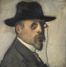 Self Portrait, c1900s. Creator: Jakob Smits.