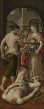 Beheading of John the Baptist, 1574. Creator: Martin de Vos.