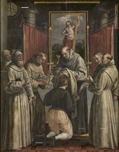 Saint Didacus Receives the Orderly Robe, c1560-1600. Creator: Martin de Vos.