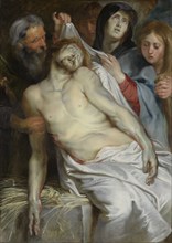 Christ on the Straw, 1618. Creator: Peter Paul Rubens.