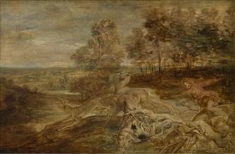 The Deer Hunt, c1630s. Creator: Peter Paul Rubens.