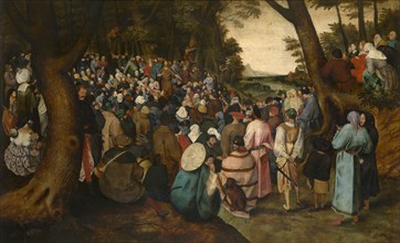 Saint John the Baptist Preaching, c1580-1630. Creator: Pieter Brueghel the Younger.