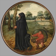 I Mourn Because the World is so Untrustworthy, 1594. Creator: Pieter Brueghel the Younger.