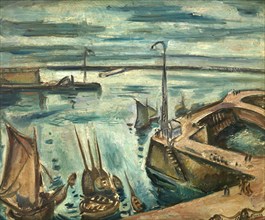 The Harbour of Le Havre, 1921. Creator: Othon Friesz.