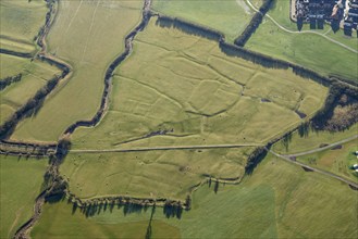 Quarrendon II deserted medieval village, Buckinghamshire, 2022. Creator: Damian Grady.