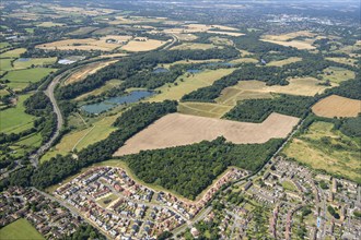 Panshanger, a landscape park laid out from 1799 with advice from Humphry Repton, Hertfordshire, 2024 Creator: Damian Grady.