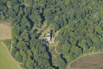 Rockingham Mausoleum, a cenotaph in Wentworth Park, Rotherham, 2024. Creator: Robyn Andrews.