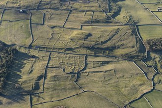 Earthwork remains, Outgang Hill, North Yorkshire, 2024. Creator: Robyn Andrews.