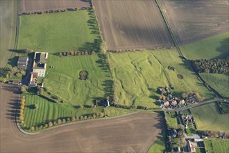 Earthwork remains of a possible Medieval shrunken village, Rise, East Riding of Yorkshire, 2023 Creator: Robyn Andrews.