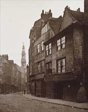 Old Houses in Drury Lane, c1876. Creator: Alfred & John Bool.