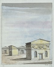 Houses at Spoleto, 1786.  Creator: Elias Martin.