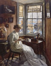 The Harbour Window, 1910. Creator: Stanhope A Forbes.