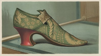 Old shoe of unknown provenance, 1885.  Creator: Unknown.