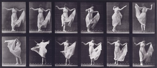 Dancing (fancy), 1887.  Creator: Eadweard J Muybridge.