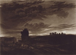 Stonehenge, c1824. Creator: Thomas Goff Lupton.