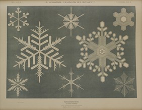 Snowflakes, 1874. Creator: Unknown.